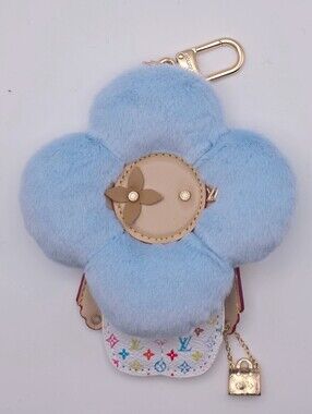 Plush Blue Vivi Bag Charm
